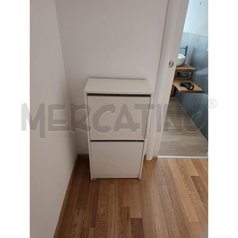SCARPIERA BIANCA 2SP IKEA | Mercatino dell'Usato Roma talenti 1