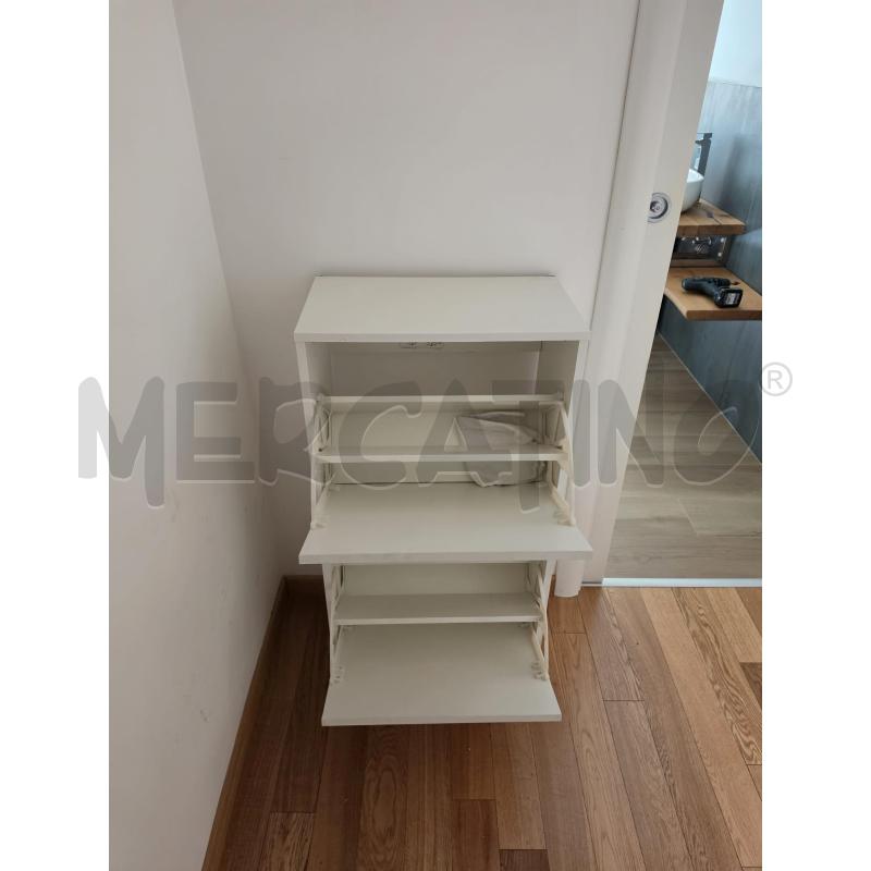 SCARPIERA BIANCA 2SP IKEA | Mercatino dell'Usato Roma talenti 2
