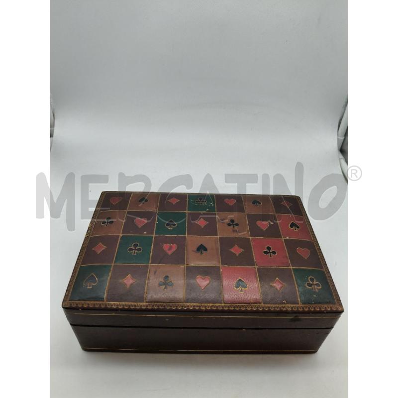 SCATOLA CARTE CANASTA CON SEGNIAPUNTI | Mercatino dell'Usato Roma talenti 1