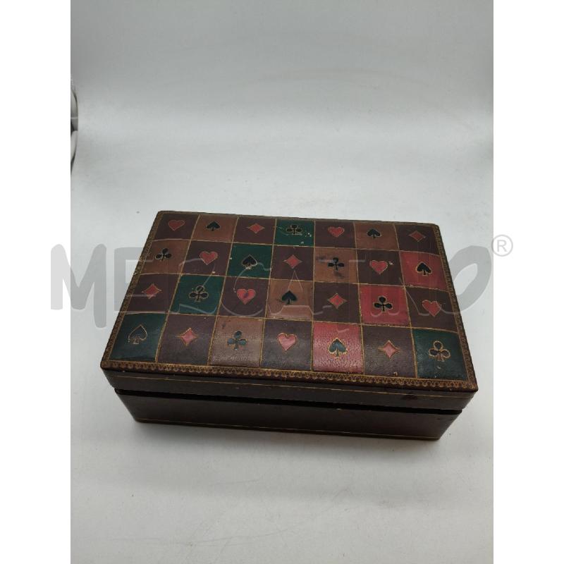 SCATOLA CARTE CANASTA CON SEGNIAPUNTI | Mercatino dell'Usato Roma talenti 4