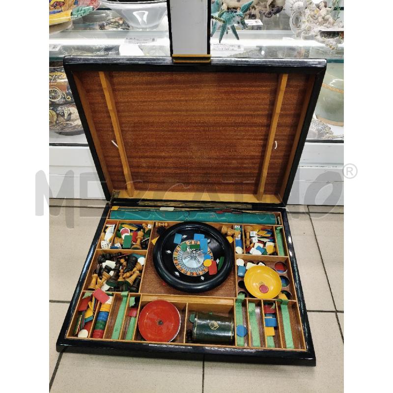 SCATOLA FICHES ROULETTE SCACCHI GRANDE | Mercatino dell'Usato Roma talenti 2