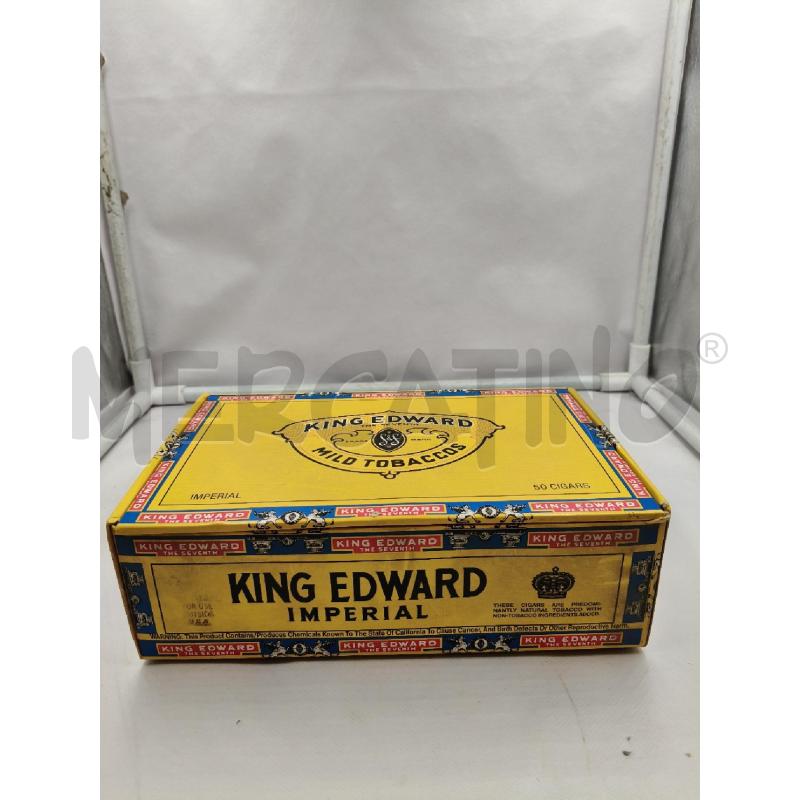SCATOLA SIGARI KING EDWARD VUOTA | Mercatino dell'Usato Roma talenti 2