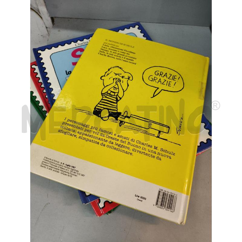 SCHULZ MONDADORI 4VV  | Mercatino dell'Usato Roma talenti 3