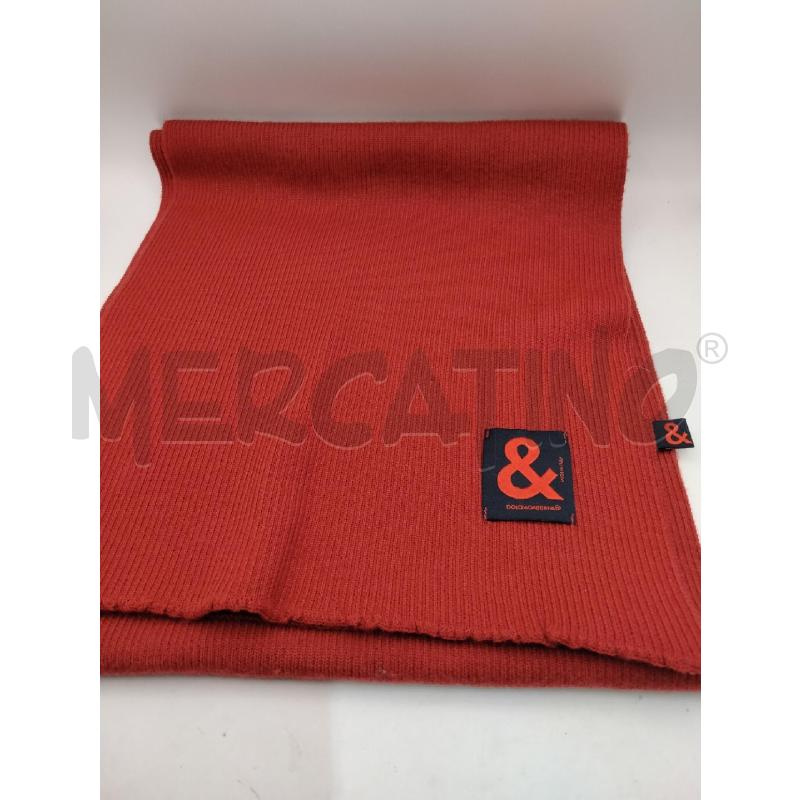 SCIARPA D&G ROSSO COSTE | Mercatino dell'Usato Roma talenti 1
