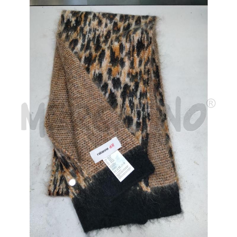 SCIARPA RABANNE HM LEOPARDATO PELOSO  | Mercatino dell'Usato Roma talenti 1