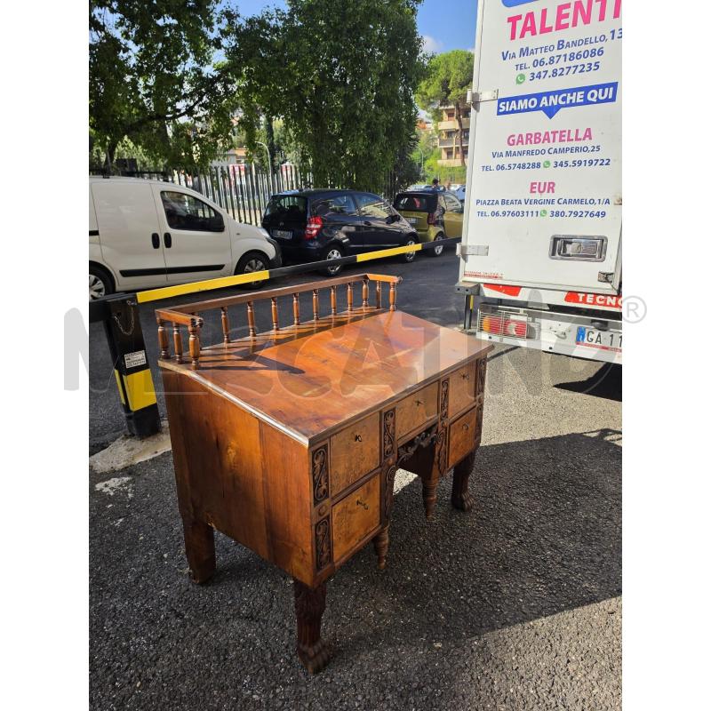 SCRITTOIO LEGNO 5C RADICA | Mercatino dell'Usato Roma talenti 3