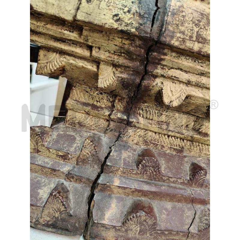 SCULTURA BUDDHA ORIENT LEGNO LACCA | Mercatino dell'Usato Roma talenti 4