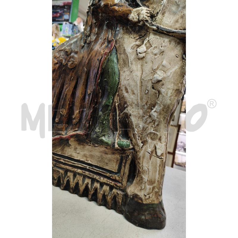 SCULTURA CAVALIERE CER VINTAGE | Mercatino dell'Usato Roma talenti 4