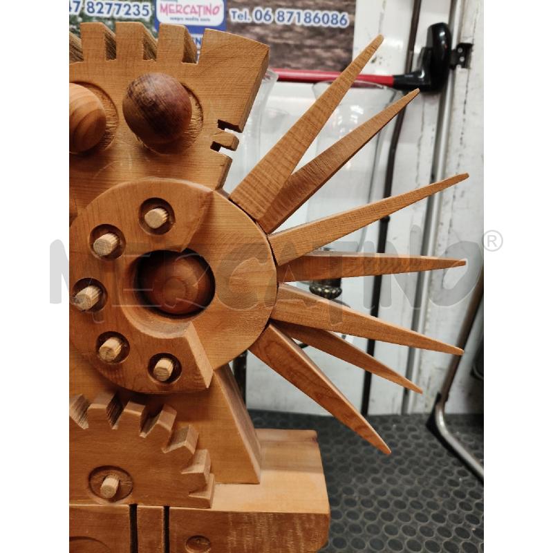 SCULTURA CAVALLO LEGNO RIP CODOGNOTTO  | Mercatino dell'Usato Roma talenti 2