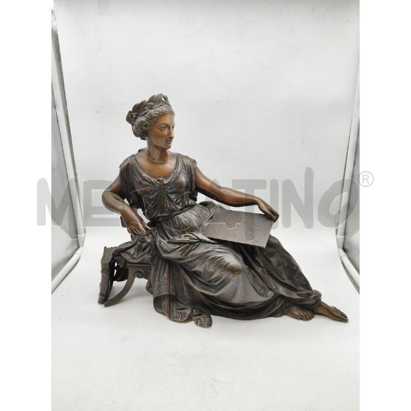 SCULTURA DONNA BRONZO | Mercatino dell'Usato Roma talenti 1