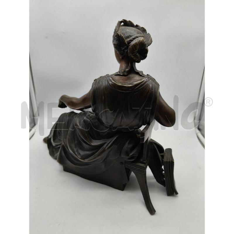 SCULTURA DONNA BRONZO | Mercatino dell'Usato Roma talenti 4