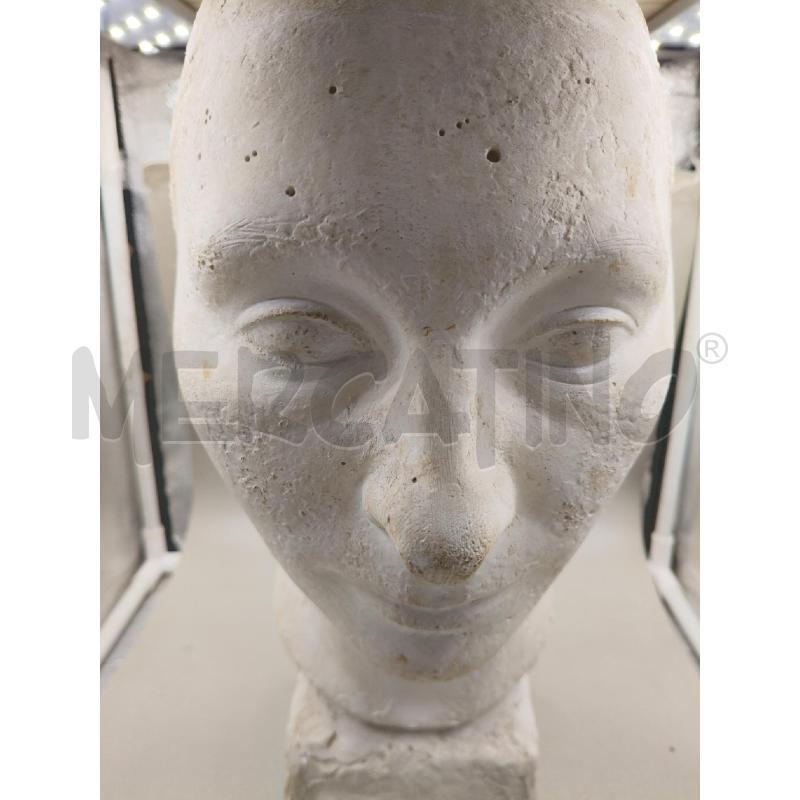 SCULTURA GESSO PROFILO  | Mercatino dell'Usato Roma talenti 2