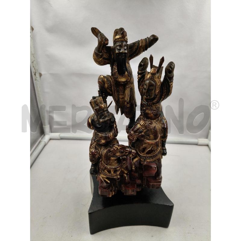SCULTURA ORIENT LACCA EPOCA | Mercatino dell'Usato Roma talenti 1