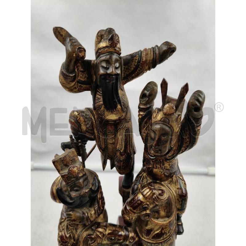 SCULTURA ORIENT LACCA EPOCA | Mercatino dell'Usato Roma talenti 2