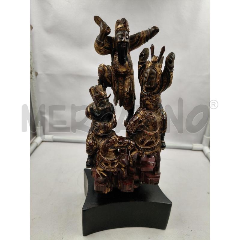 SCULTURA ORIENT LACCA EPOCA | Mercatino dell'Usato Roma talenti 3