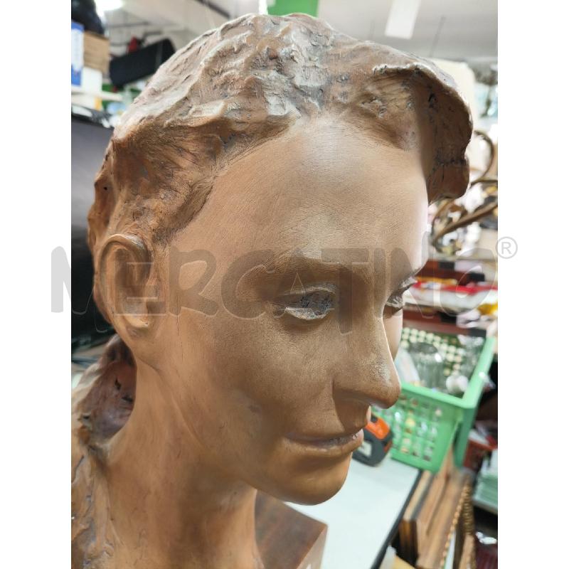 SCULTURA PROFILO TERRACOTTA  | Mercatino dell'Usato Roma talenti 3