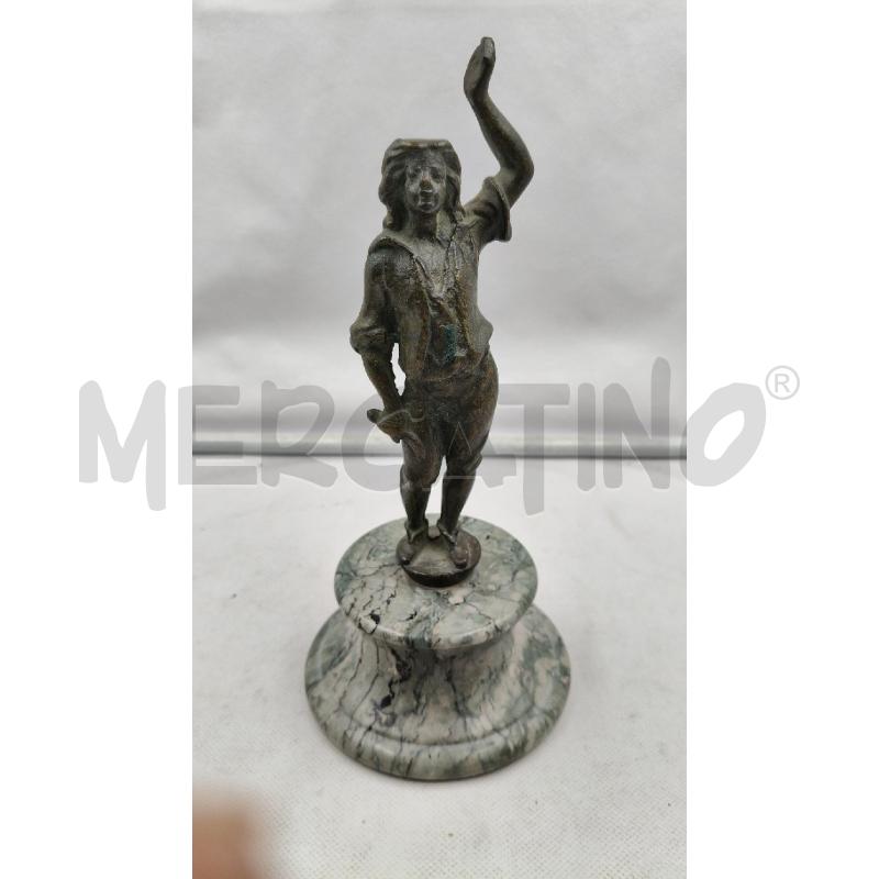 SCULTURINA BRONZO MIETITURA B MARMO  | Mercatino dell'Usato Roma talenti 1