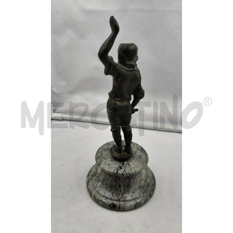 SCULTURINA BRONZO MIETITURA B MARMO  | Mercatino dell'Usato Roma talenti 4