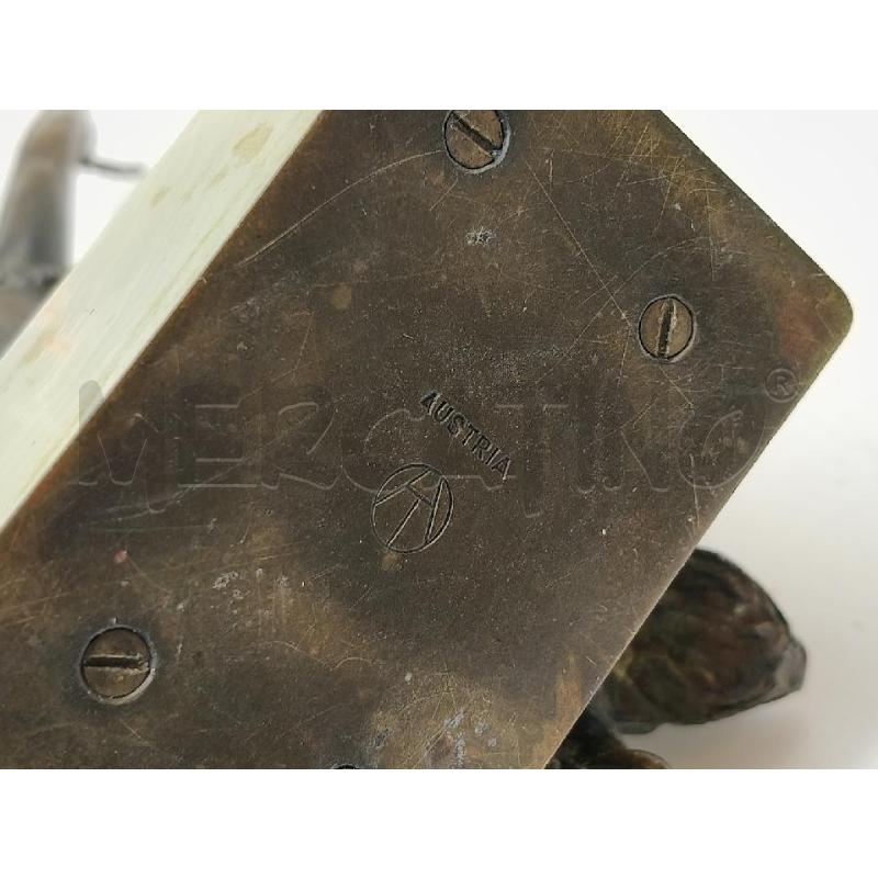 SCULTURINA P OROLOGIO BRONZO LIBERTY | Mercatino dell'Usato Roma talenti 4