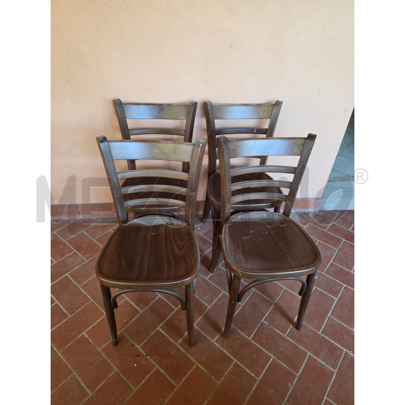 SEDIE 4PZ. ARTE POVERA | Mercatino dell'Usato Roma talenti 1