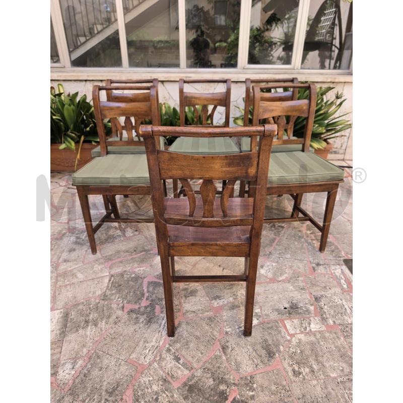 SEDIE 6PZ. LEGNO | Mercatino dell'Usato Roma talenti 3