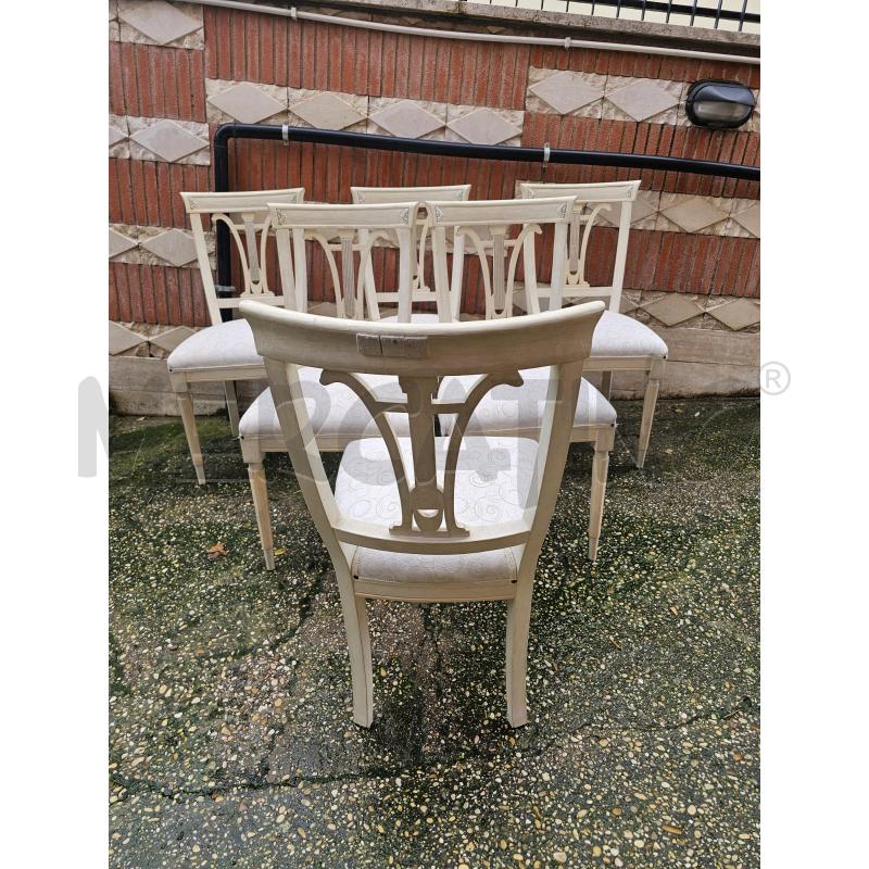 SEDIE 6PZ. LEGNO BEIGE | Mercatino dell'Usato Roma talenti 3