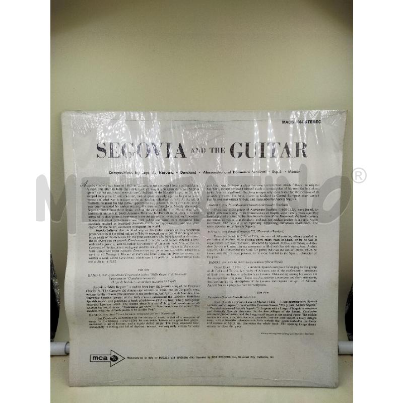 SEGOVIA* – SEGOVIA AND THE GUITAR | Mercatino dell'Usato Roma talenti 3