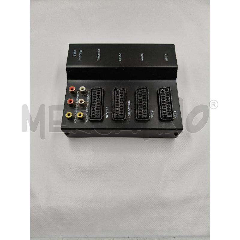 SELETTORE MULTIPLO VHS PER 4 INPUT | Mercatino dell'Usato Roma talenti 1