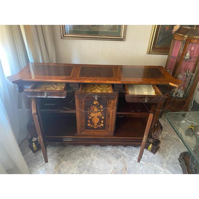 SERVANTE LEGNO 3SP INTARSI | Mercatino dell'Usato Roma talenti 2