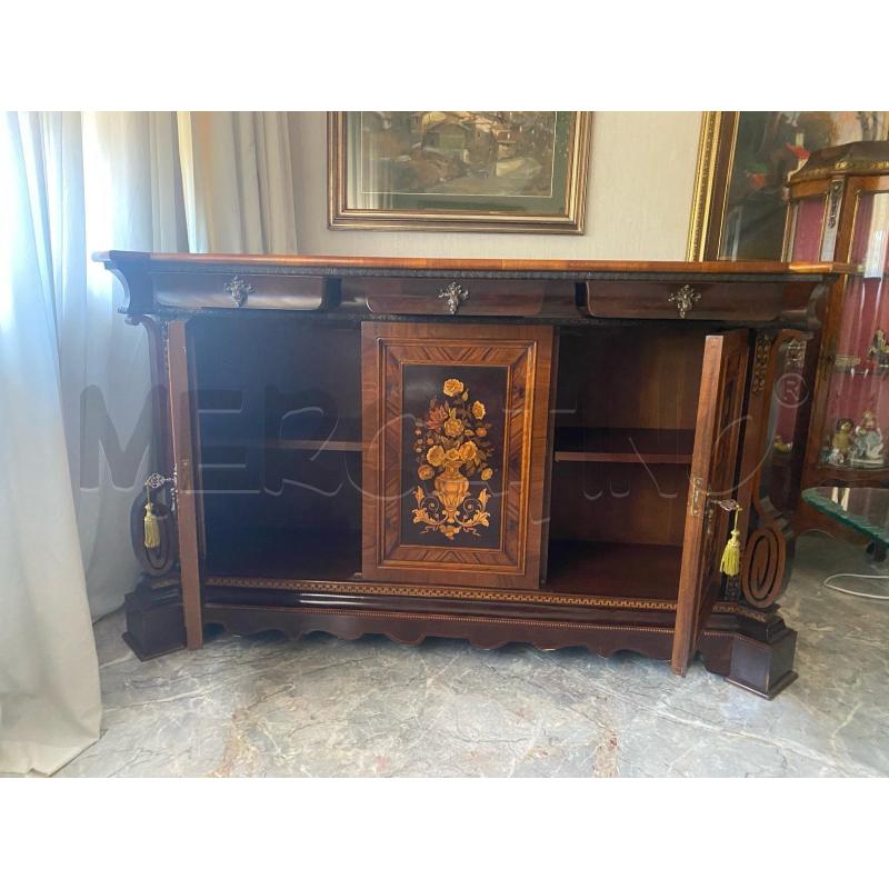 SERVANTE LEGNO 3SP INTARSI | Mercatino dell'Usato Roma talenti 3