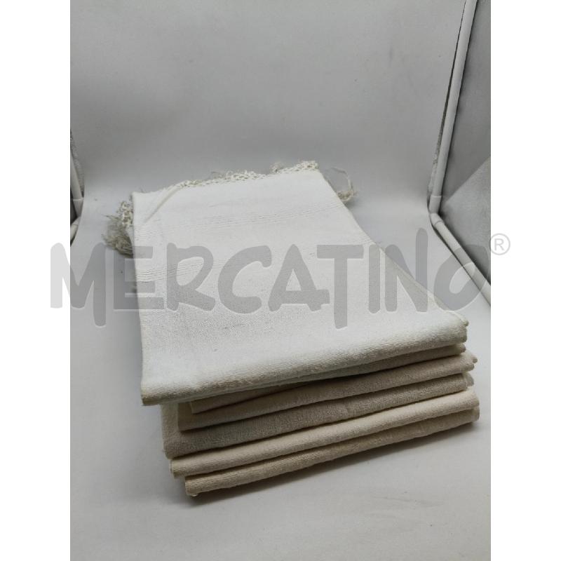 SET ASCIUGAMANI LINO PZ7 | Mercatino dell'Usato Roma talenti 1