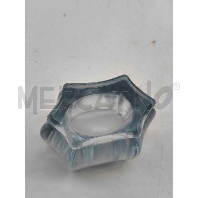 SET BICCHIERINI VETRO AZZ ART DECO' | Mercatino dell'Usato Roma talenti 4