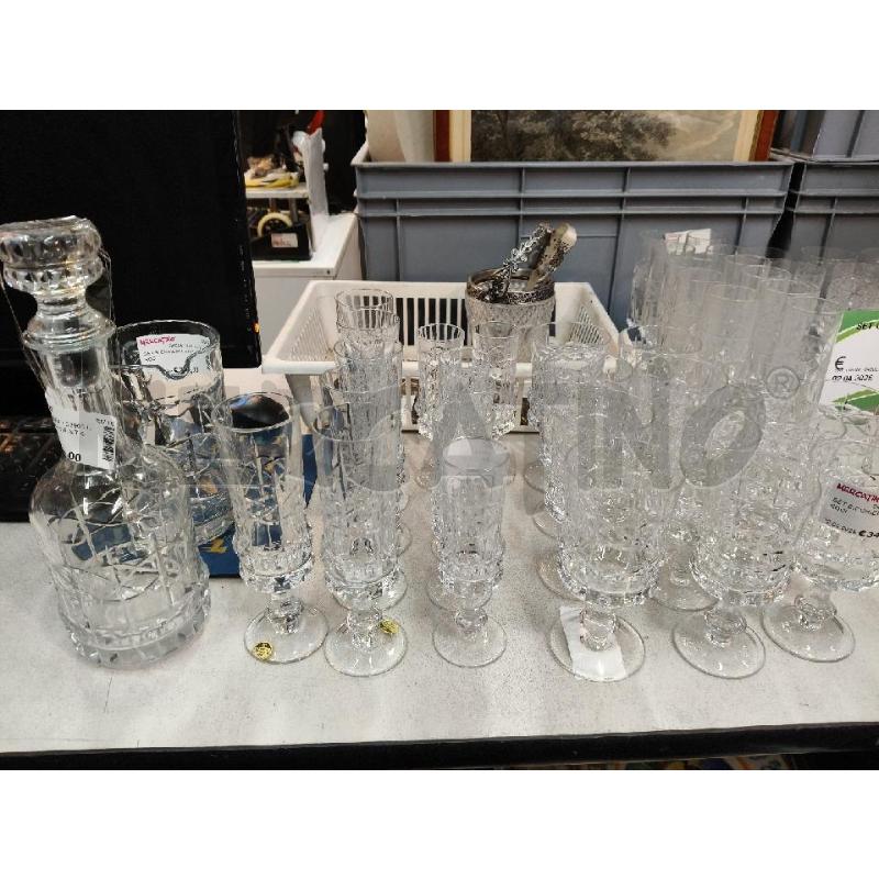 SET BICCHIERI CRIST CROCI  | Mercatino dell'Usato Roma talenti 1