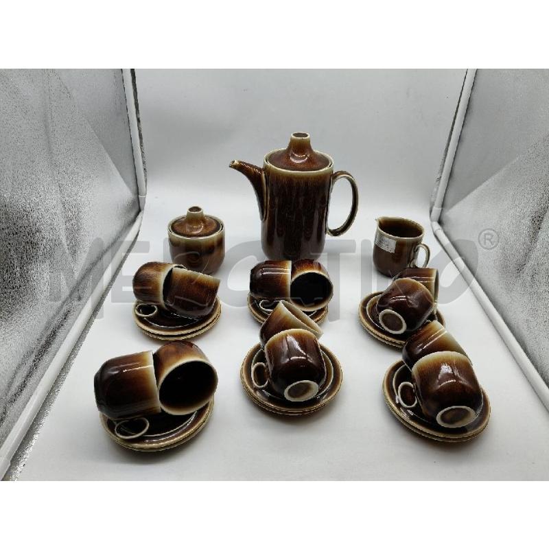 SET CAFFE'CER BAVARIA SCHERZER MARRONE SPACE AGE  | Mercatino dell'Usato Roma talenti 1