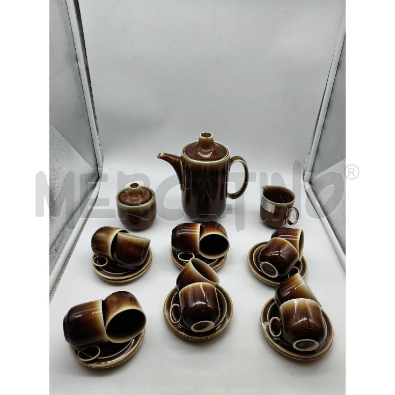 SET CAFFE'CER BAVARIA SCHERZER MARRONE SPACE AGE  | Mercatino dell'Usato Roma talenti 5