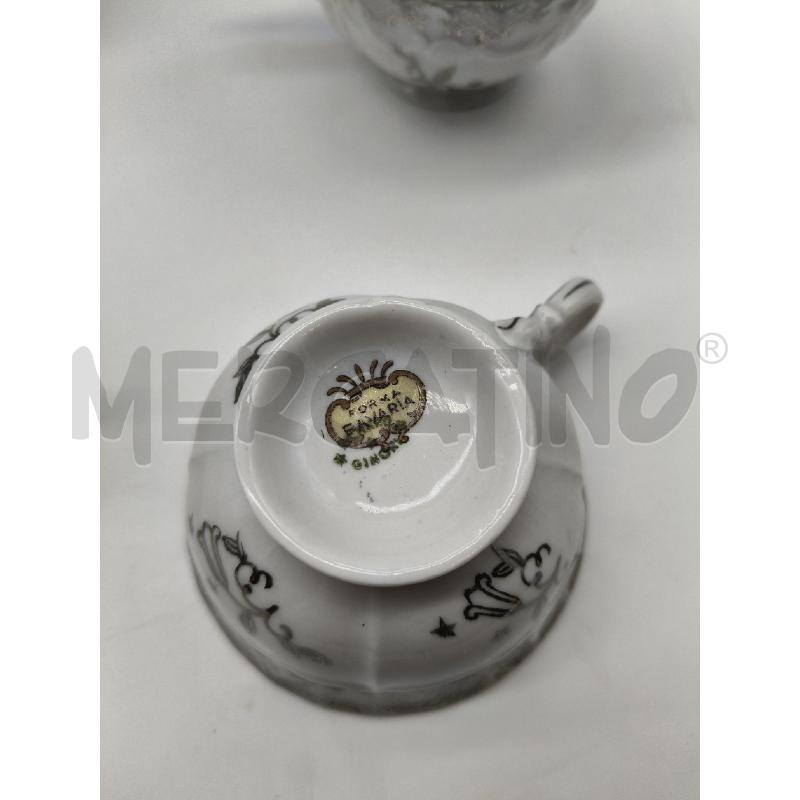 SET CAFFE'CER GINORI MODELLO BAVARIA  | Mercatino dell'Usato Roma talenti 5