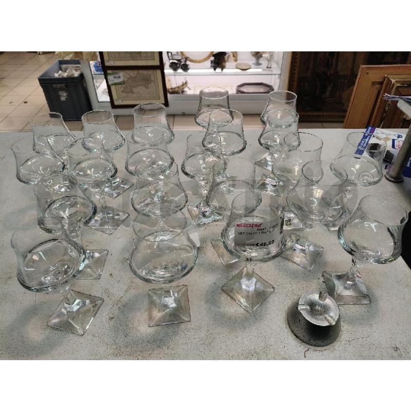 SET CALICI CRIST LISCI | Mercatino dell'Usato Roma talenti 1