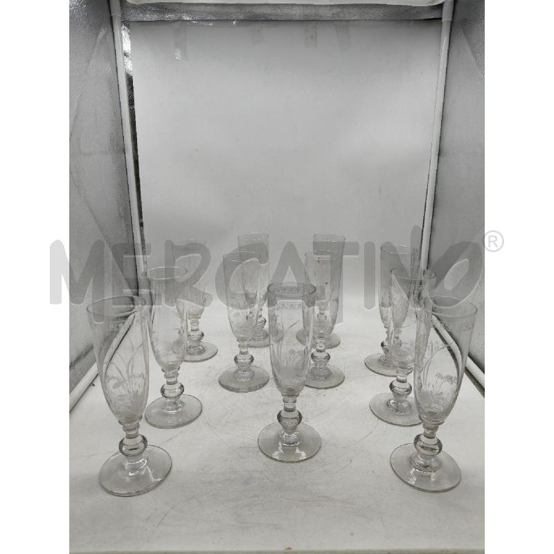 SET FLUTES CRIST VITTORIANO  | Mercatino dell'Usato Roma talenti 2