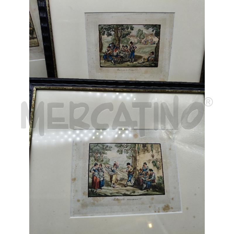 SET INCISIONE ROMA SPARITA  | Mercatino dell'Usato Roma talenti 2
