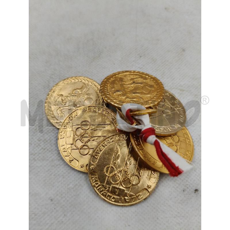 SET MEDAGLIE OLIMPIADI MONACO 1972 DISNEY | Mercatino dell'Usato Roma talenti 1