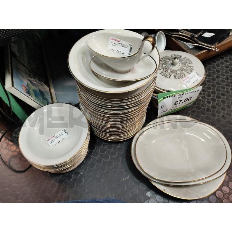 SET PIATTI CER BAVARIA B DOR  | Mercatino dell'Usato Roma talenti 3