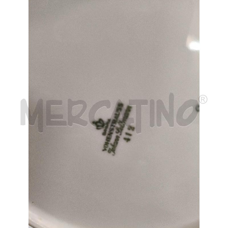 SET PIATTI CER BAVARIA B ROSSO  | Mercatino dell'Usato Roma talenti 4