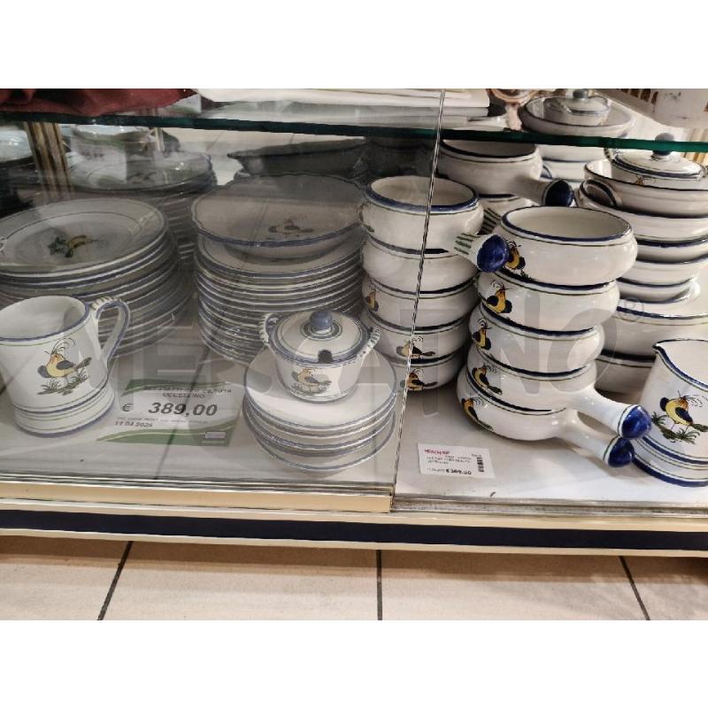 SET PIATTI CER DERUTA UCCELLINO | Mercatino dell'Usato Roma talenti 1