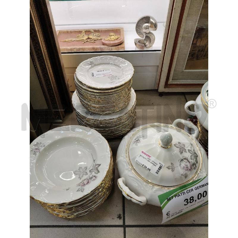 SET PIATTI CER GERMANY  | Mercatino dell'Usato Roma talenti 1