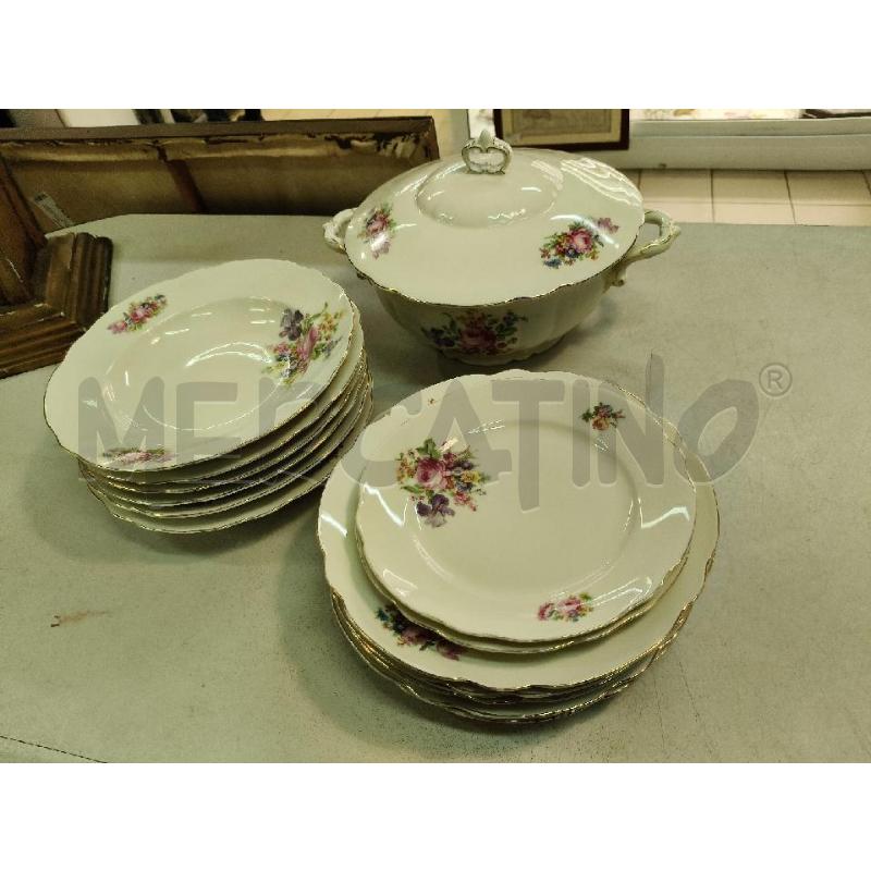 SET PIATTI CER LAVENO FIORI DA RIV  | Mercatino dell'Usato Roma talenti 1