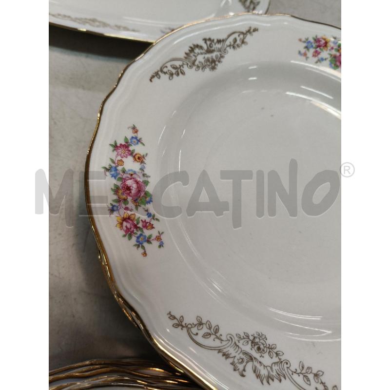 SET PIATTI CER R GINORI GR FIORI DOR  | Mercatino dell'Usato Roma talenti 2
