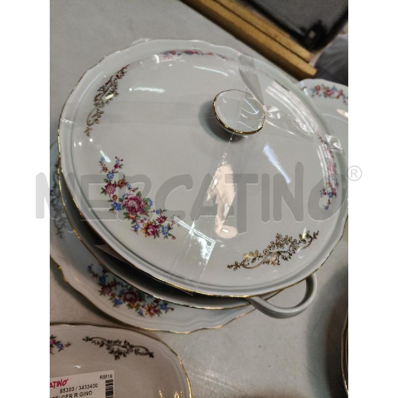 SET PIATTI CER R GINORI GR FIORI DOR  | Mercatino dell'Usato Roma talenti 3