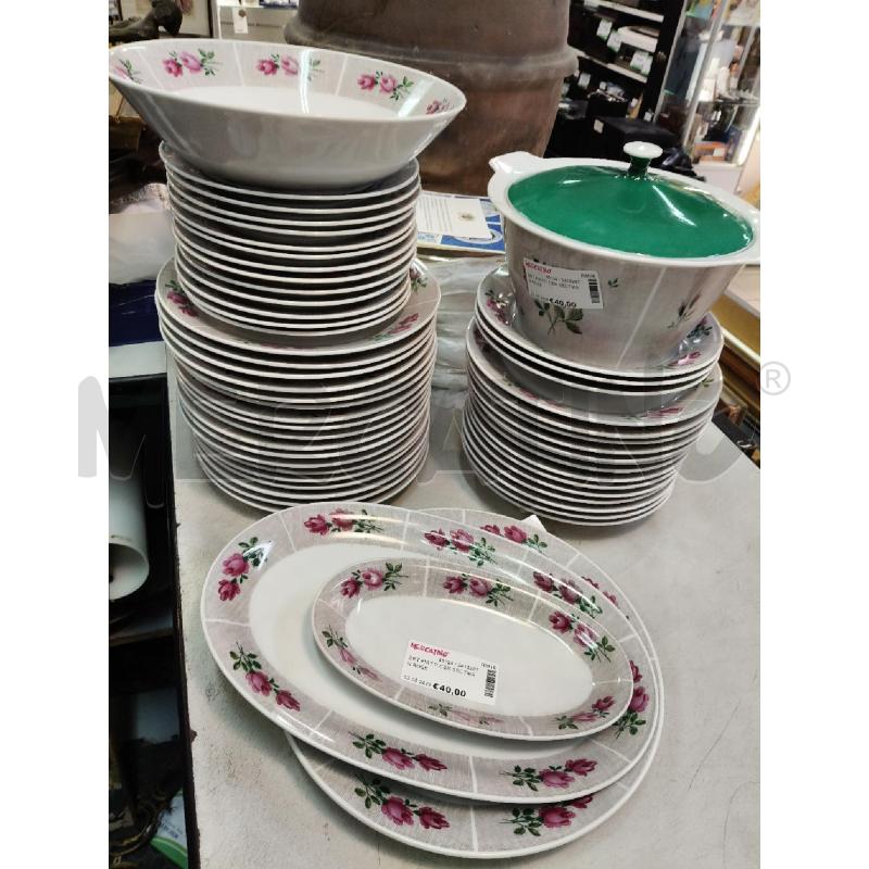 SET PIATTI CER SELTMAN ROSE  | Mercatino dell'Usato Roma talenti 3