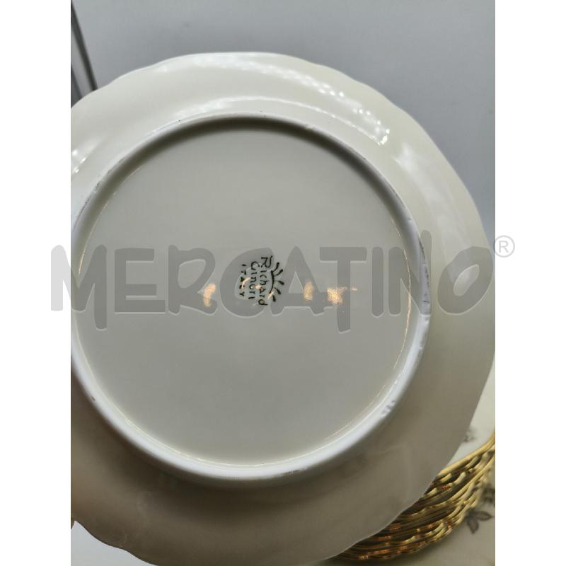 SET PIATTI DOLCE CER R GINORI ROSE  | Mercatino dell'Usato Roma talenti 3