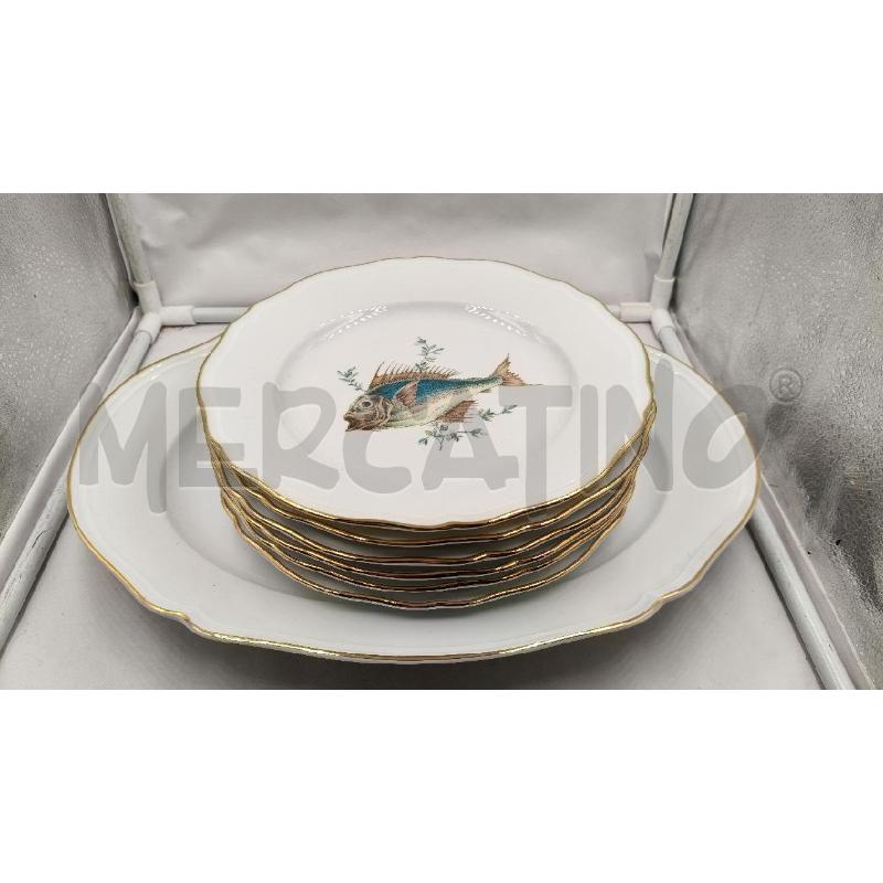 SET PIATTI PESCE GINORI | Mercatino dell'Usato Roma talenti 1